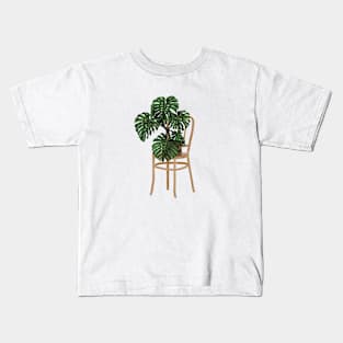 Monstera Plant 5 Kids T-Shirt